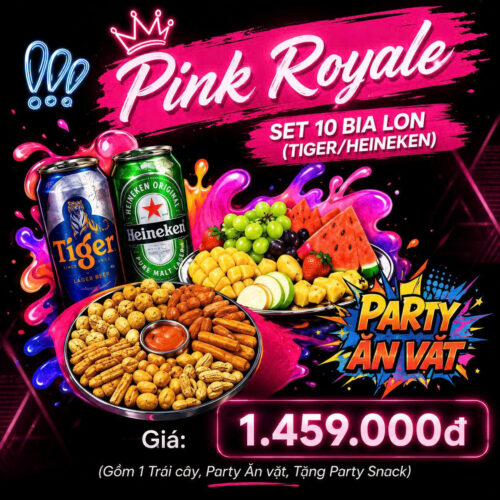 Set Combo Bia tại Pink Club