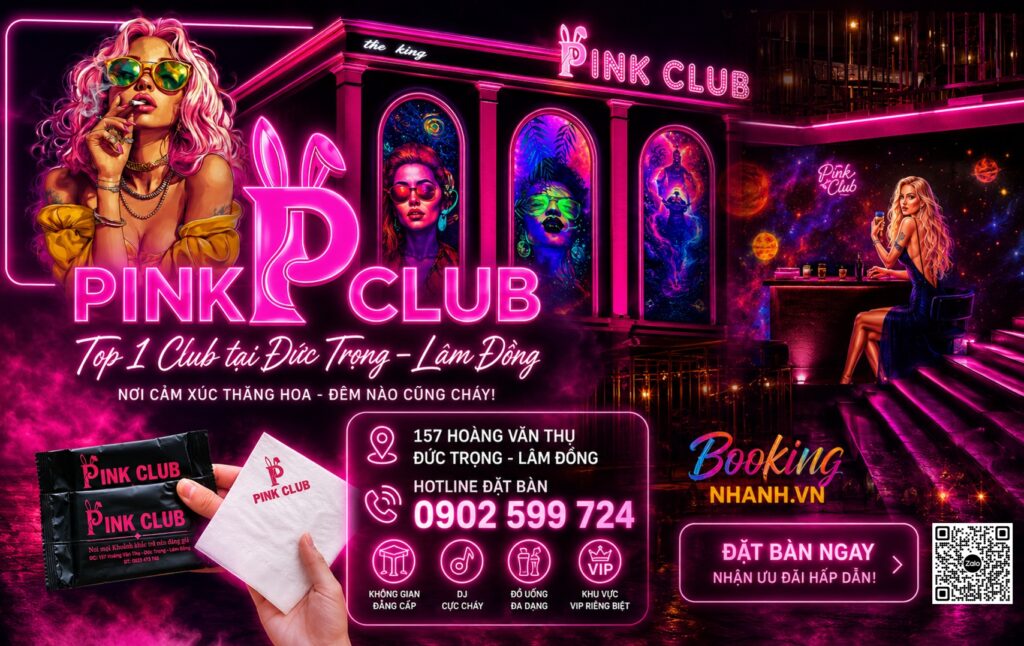 Banner Pink Club Đức Trọng Lâm Đồng