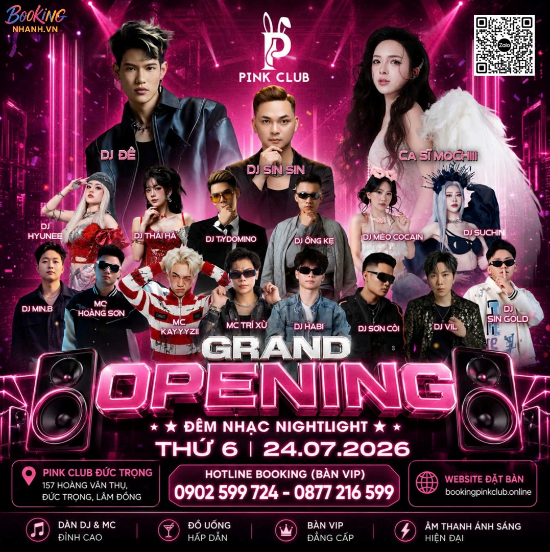 Khai Trương Pink Club Mochi