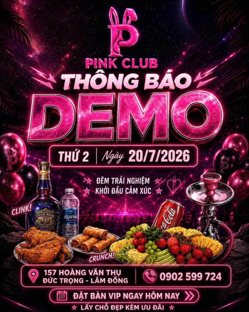 Thông Báo Demo Pink Club Đức Trọng